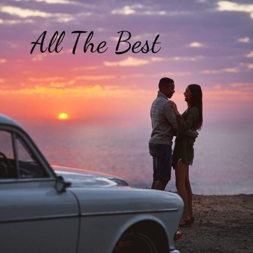 All the best couple with beautiful scene