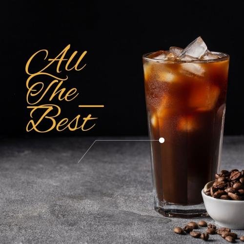 Cold drinks are best with chocolate.beens