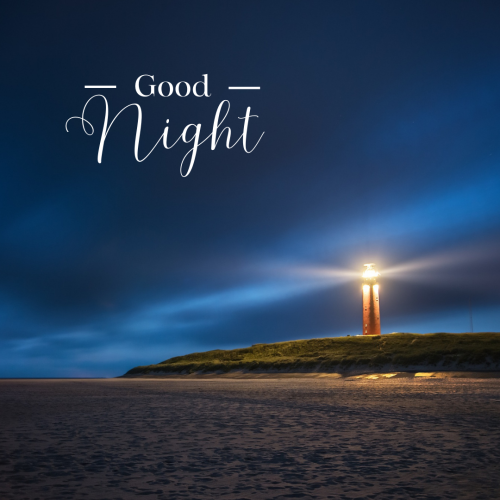 desert view at good night