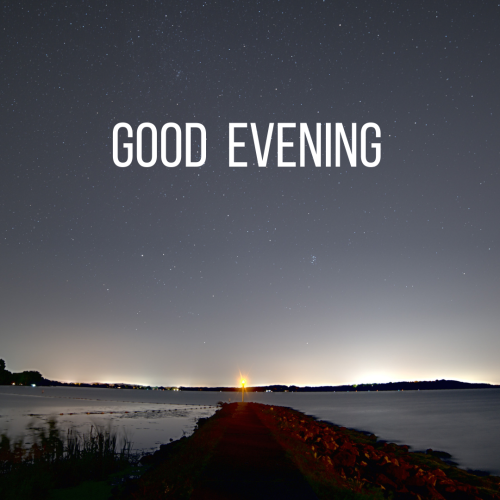 Lake view GOOD EVENING