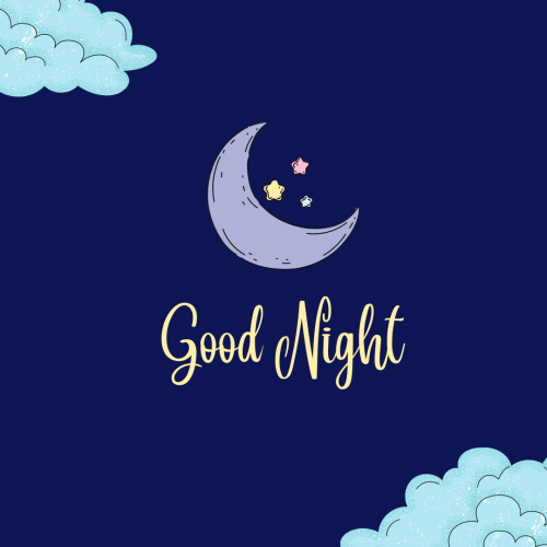 sky animation at good night