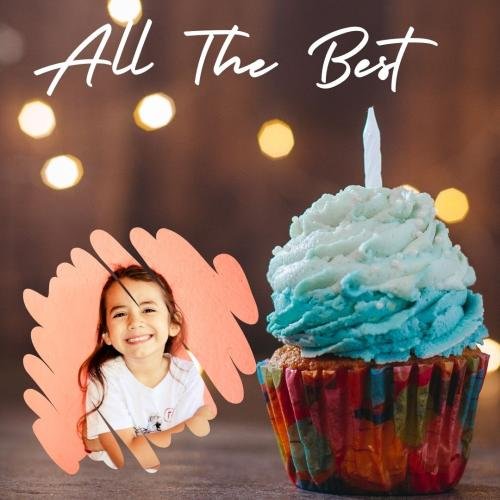 Cupcake with two colors is looking best