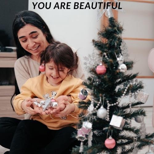 Girl and baby looking beautiful 