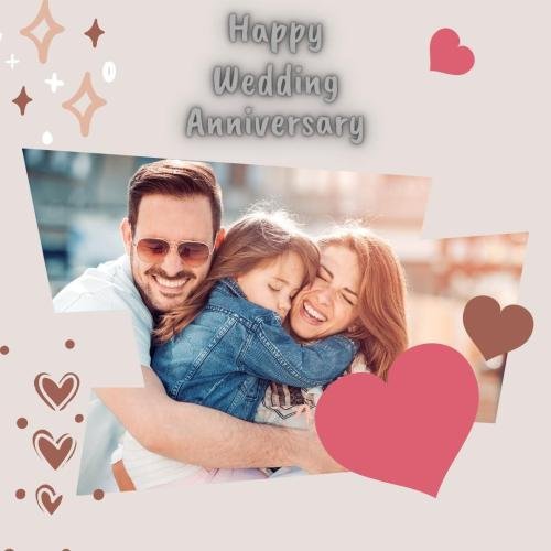 Family love, happy wedding anniversary.