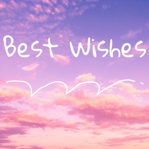 Cloud view on back, Best Wishes.