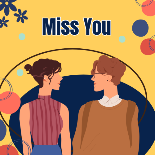 Miss You, boy, and girl balls.