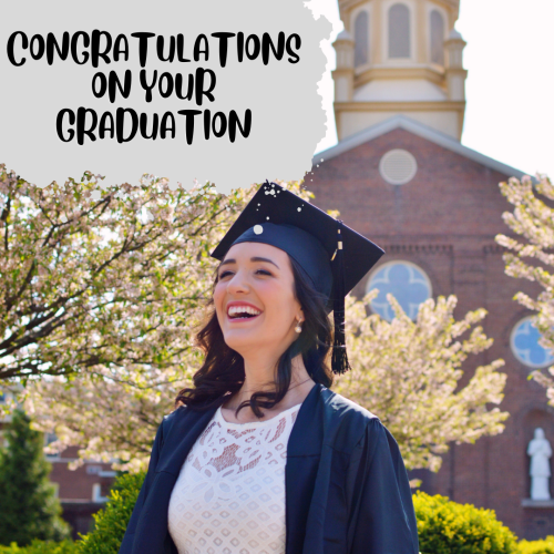 Girl Looks Happy, Congratulations On Your Graduation