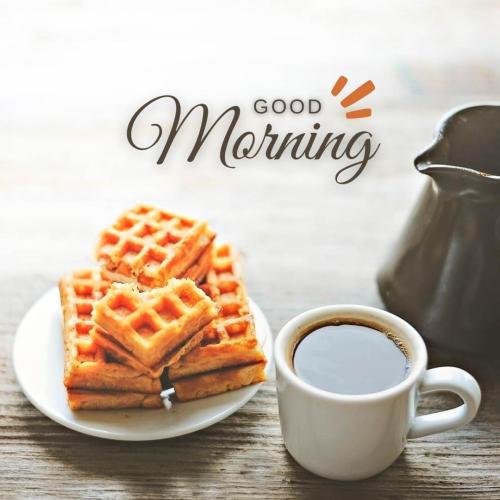 Good Morning Biscuit And Black Coffee