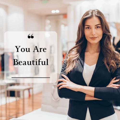 Beautiful looking girl in black shirt