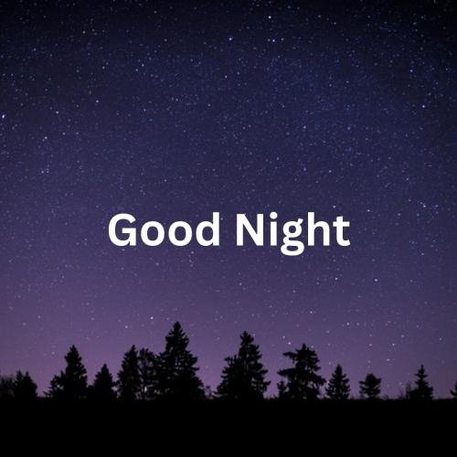 Sky view at good night