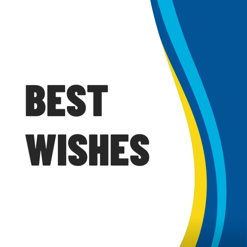 Best Wishes, wish card for a friend.