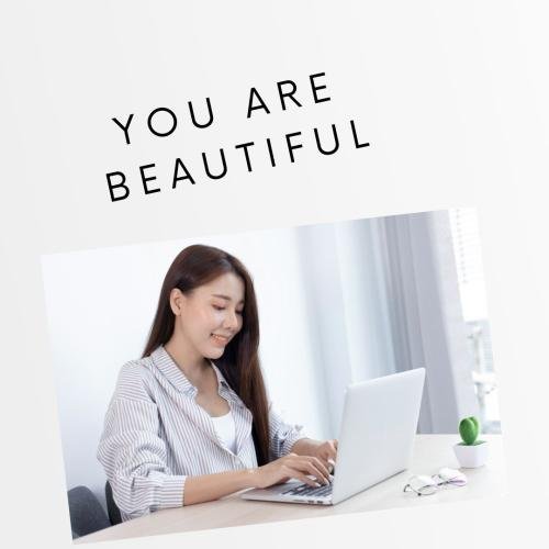 Girl looking very beautiful while working hard 