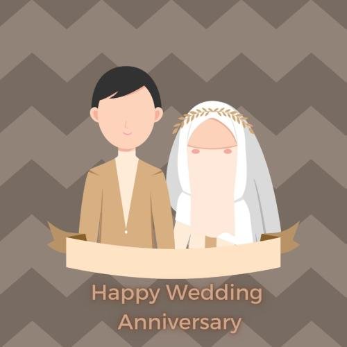 A happy wedding anniversary wallpaper