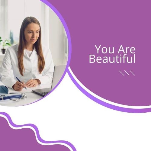 Doctor looking beautiful while writing.