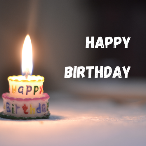 Birthday Candles Image Card Happy Birthday