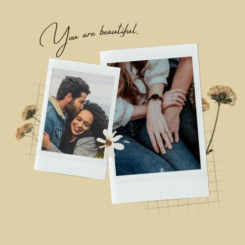 You Are Beautiful Image Card