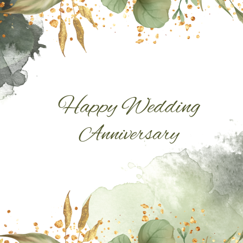 happy wedding anniversary gift card