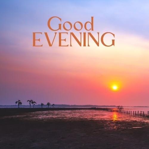 Lake view on wish card Good Evening.