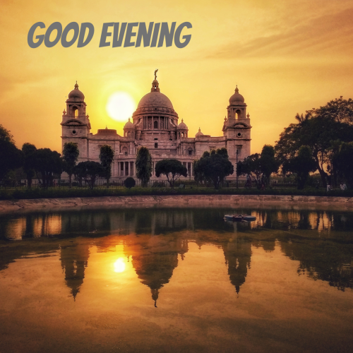 Sky view message good evening