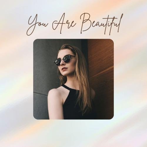 The girl pose is beautiful