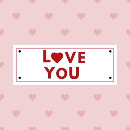 Pink back on wish card, Love you.