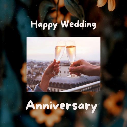 Happy Wedding Anniversary Wishing Card