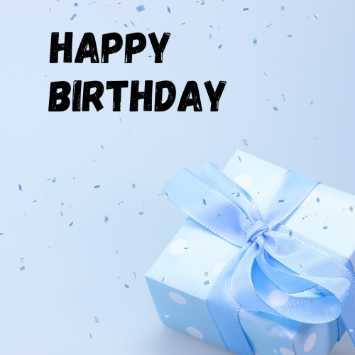 Gift box, Happy Birthday