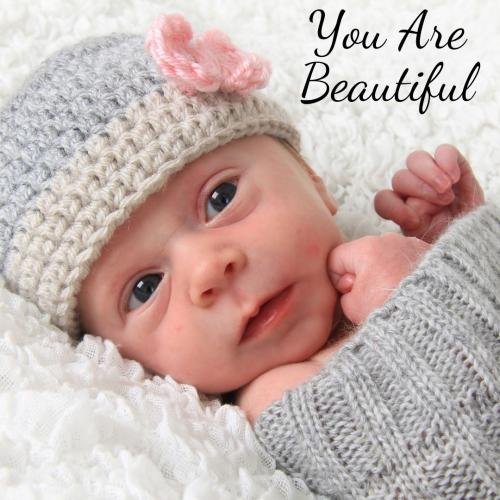 Baby face looks beautiful