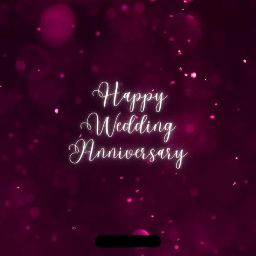 Wishing happy wedding anniversary