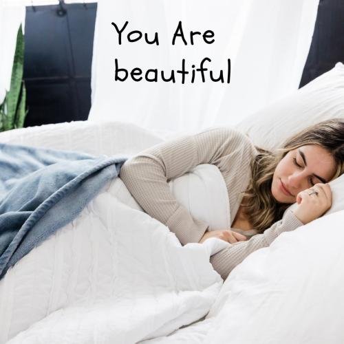 Girl looking beautiful during sleeping