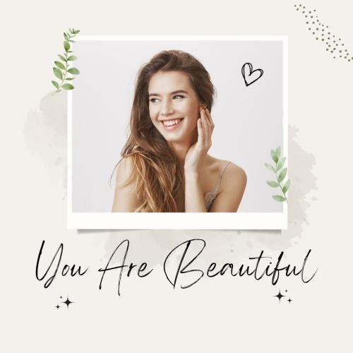Pose of the girl is beautiful