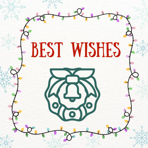 Best Wishes, a beautiful wish card.
