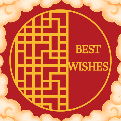Beautiful wish card for Best Wishes.