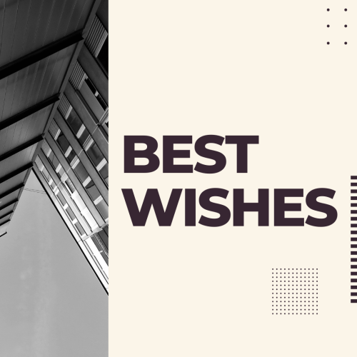 Building view from the bottom, Best Wishes.