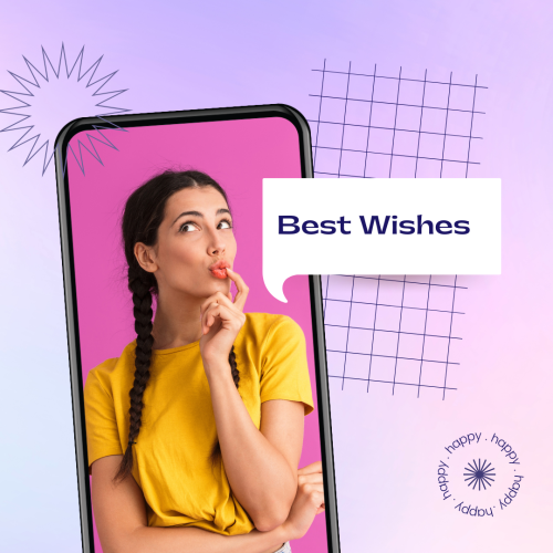 A beautiful girl, Best Wishes.