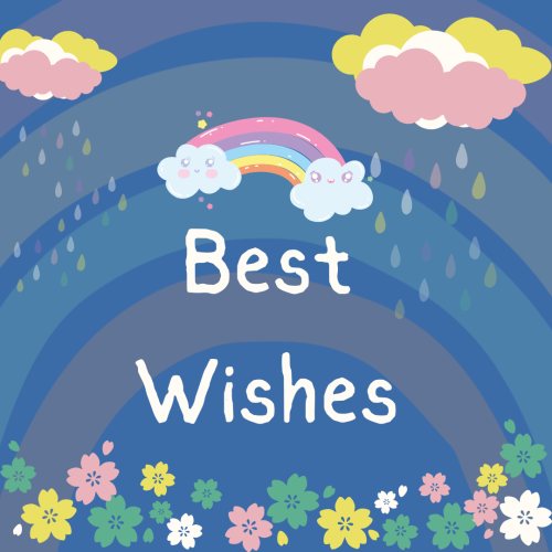 Light pink color flower, Best Wishes.
