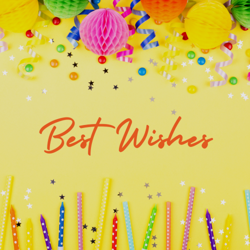 Birthday theme design, Best Wishes.