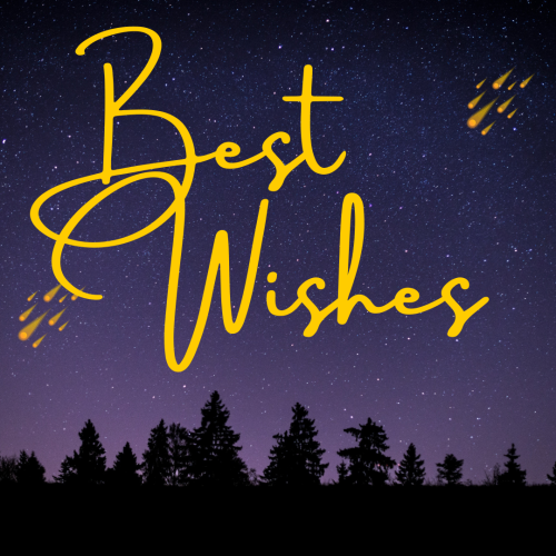 Congratulations, a simple wish card.