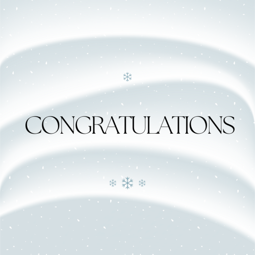 Congratulations on the white background.