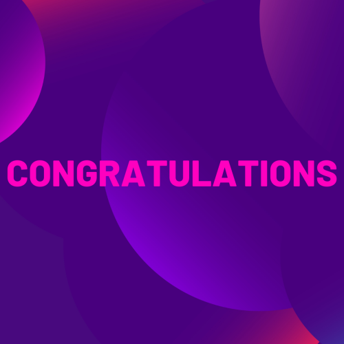 Congratulations, simple wish card for a friend.