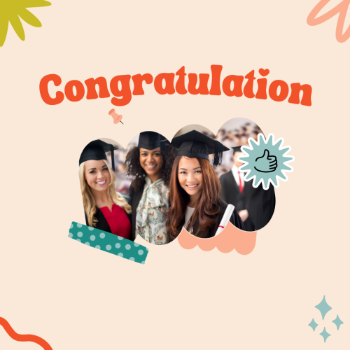 Girl group photo, Congratulation.