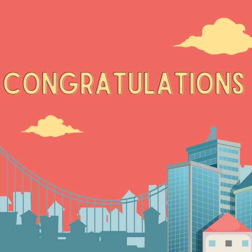 Congratulation, a beautiful balloons.