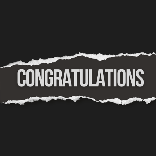 Wish card, Congratulations.