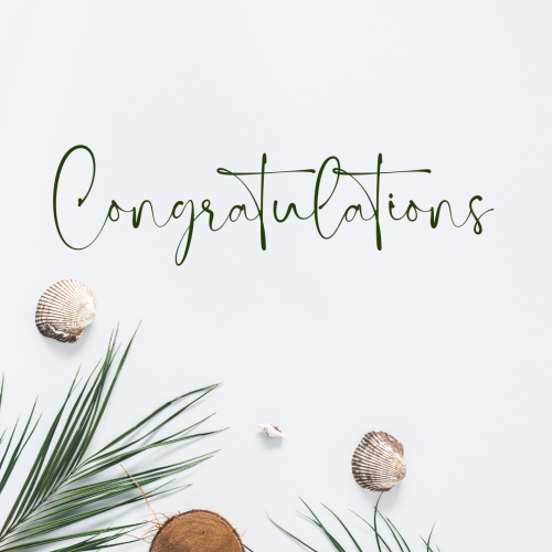 Congratulations, wish card for a friend.