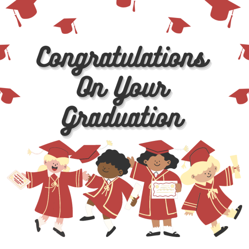 Congratulations On Your Graduation Wishing Card