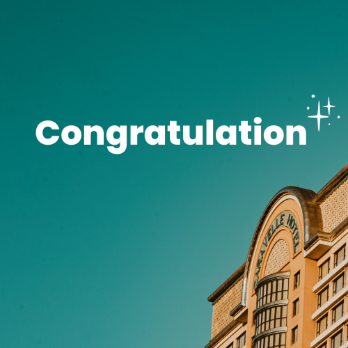 Congratulation, university.