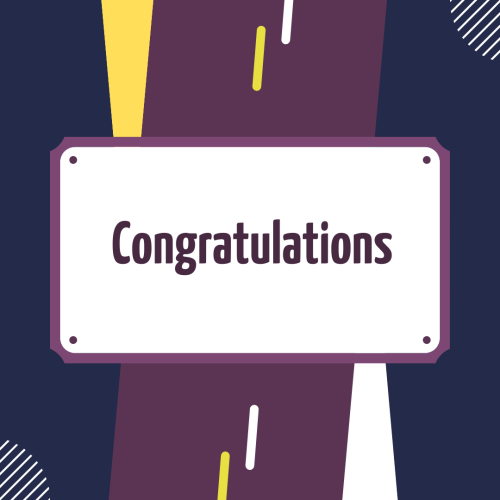 Congratulations, futuristic card design.