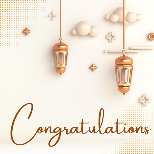 Congratulations, chandeliers on top. 