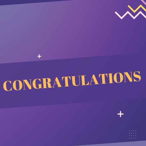 Wish card for a friend, Congratulations.