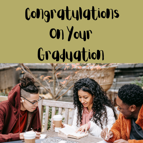 Congratulations On Your Graduation, Students Enjoy Tea And Reading Books